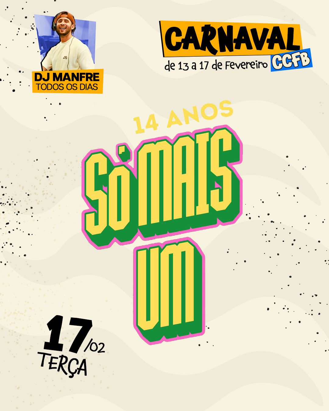 Carnaval CCFB 🎉🎟️🥳