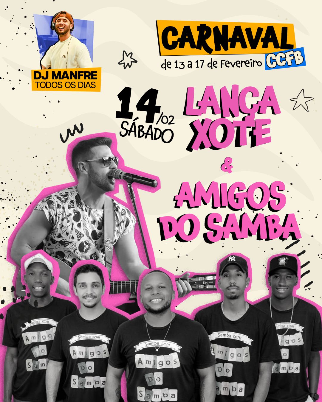 Carnaval CCFB 🎉🎟️🥳